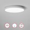 Quickway Imports 2-pc 12" LED Ceiling Light Fixture Flush Mount 24W 6500K Cool Daylight Energy White QI004034.M.WT.2 - alternate 1